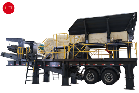 轮式、履带式移动破碎站