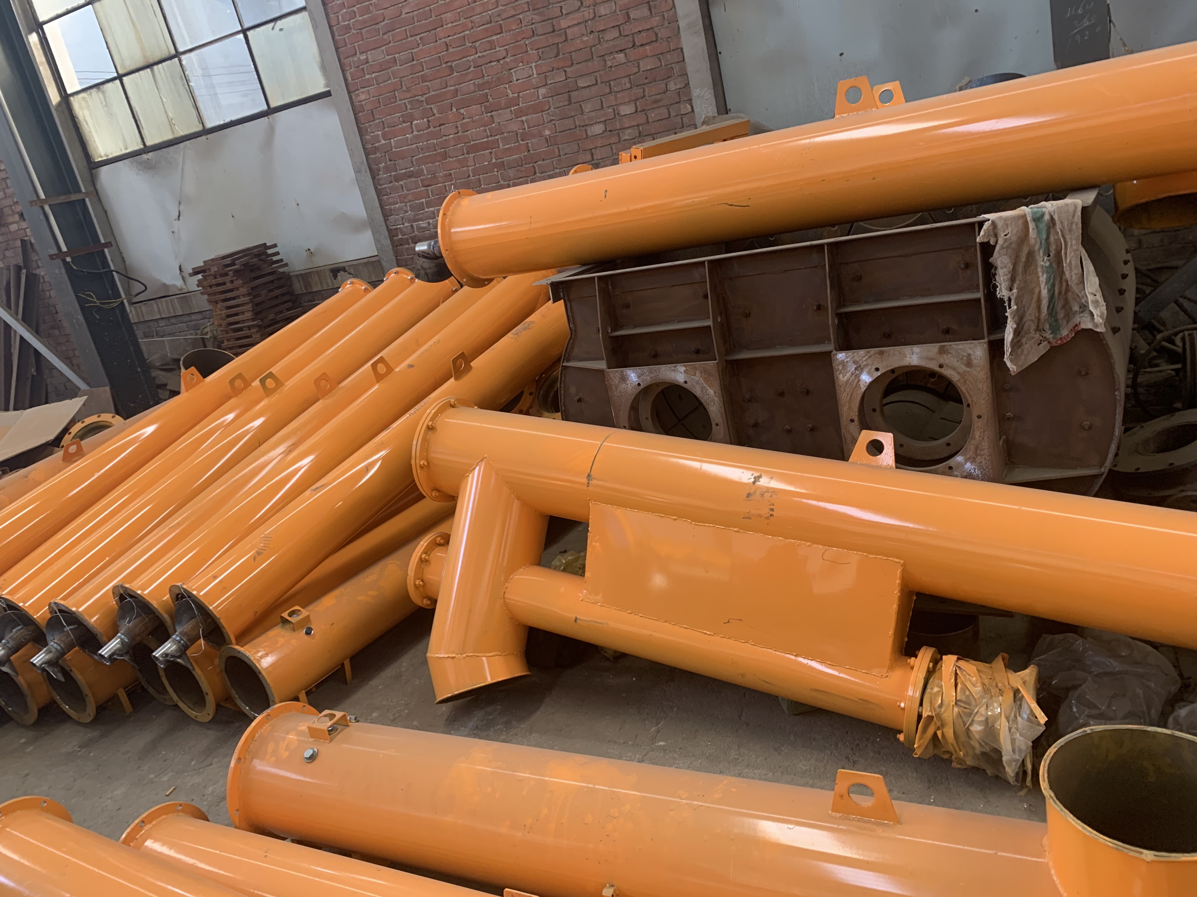 管送干粉水泥煤灰蛟龙输送设备垂直圆管提料装罐机