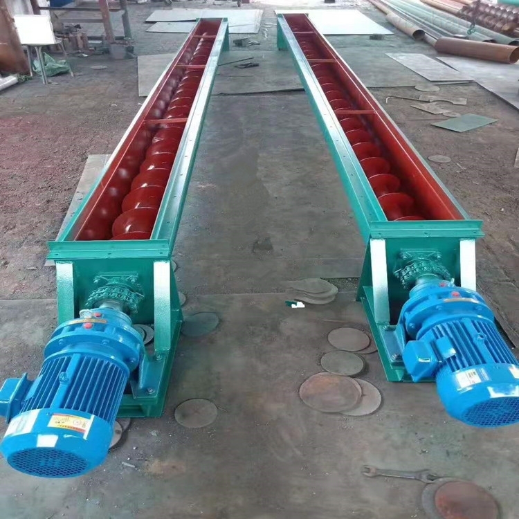 绞龙圆管运输机化工原料粉剂螺旋上料机