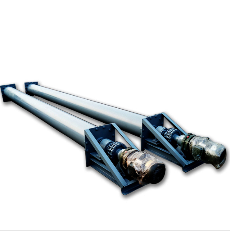 绞龙圆管运输机化工原料粉剂螺旋上料机