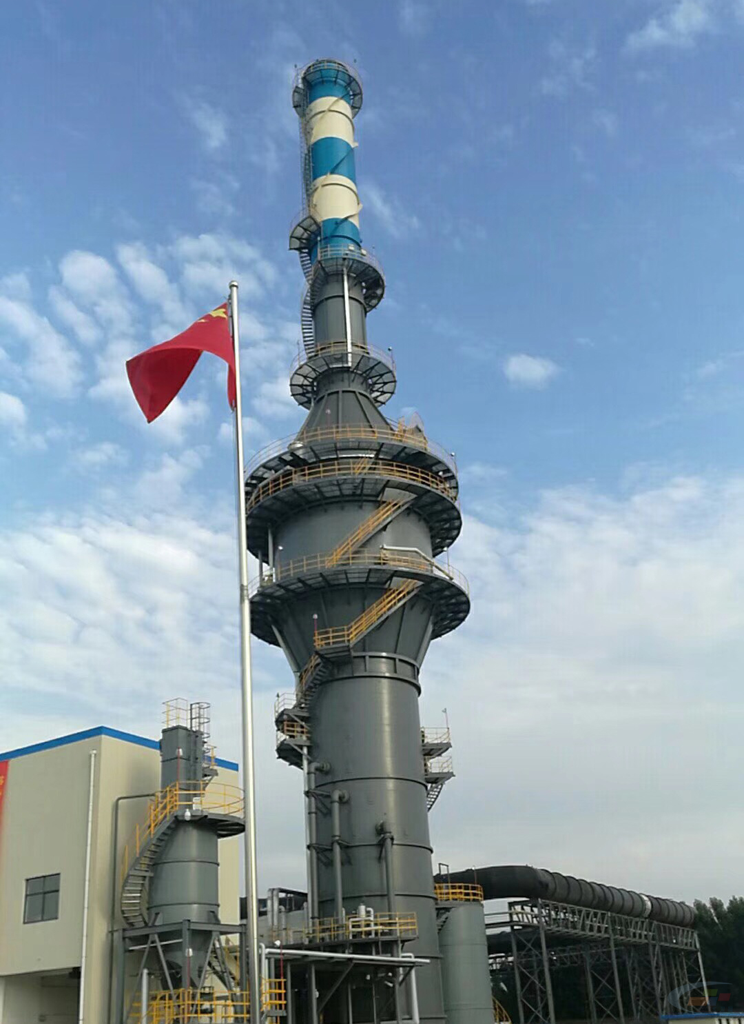 湿法脱硫+湿电除尘塔